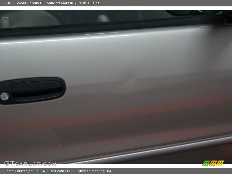 Sandrift Metallic / Pebble Beige 2002 Toyota Corolla LE