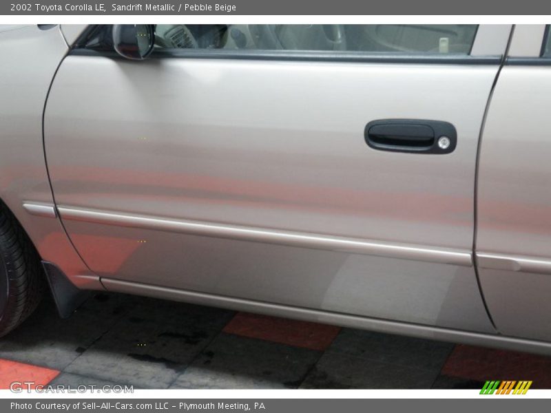 Sandrift Metallic / Pebble Beige 2002 Toyota Corolla LE