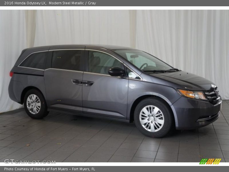 Modern Steel Metallic / Gray 2016 Honda Odyssey LX