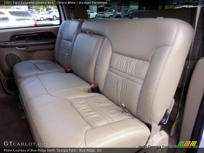 Oxford White / Medium Parchment 2001 Ford Excursion Limited 4x4