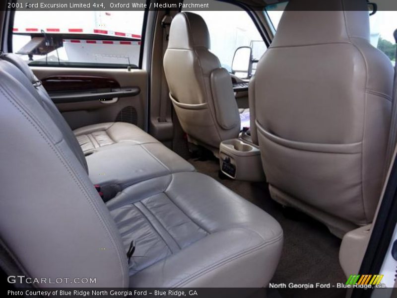 Oxford White / Medium Parchment 2001 Ford Excursion Limited 4x4