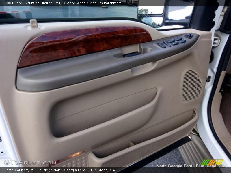 Oxford White / Medium Parchment 2001 Ford Excursion Limited 4x4