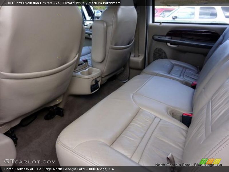 Oxford White / Medium Parchment 2001 Ford Excursion Limited 4x4
