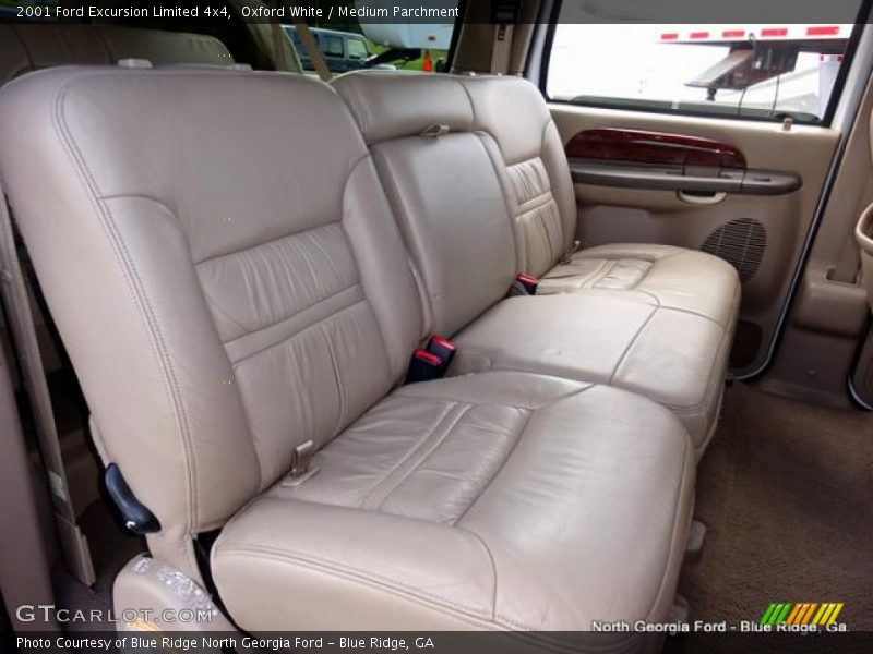 Oxford White / Medium Parchment 2001 Ford Excursion Limited 4x4