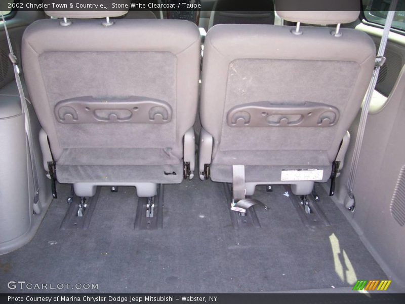 Stone White Clearcoat / Taupe 2002 Chrysler Town & Country eL