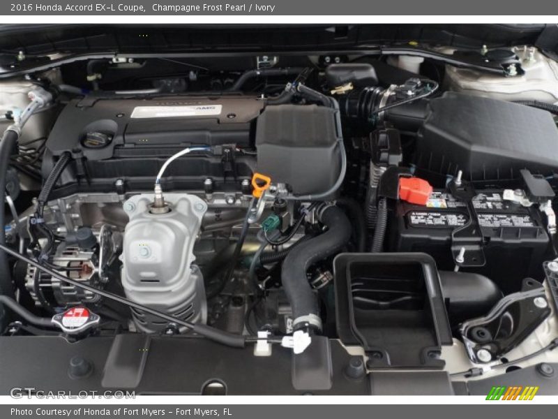  2016 Accord EX-L Coupe Engine - 2.4 Liter DI DOHC 16-Valve i-VTEC 4 Cylinder