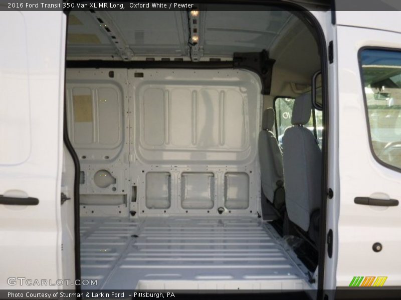 Oxford White / Pewter 2016 Ford Transit 350 Van XL MR Long