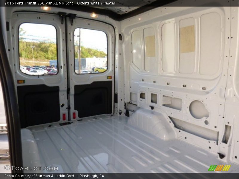 Oxford White / Pewter 2016 Ford Transit 350 Van XL MR Long