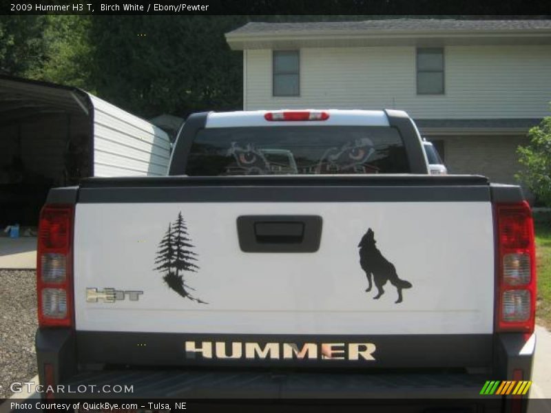 Birch White / Ebony/Pewter 2009 Hummer H3 T