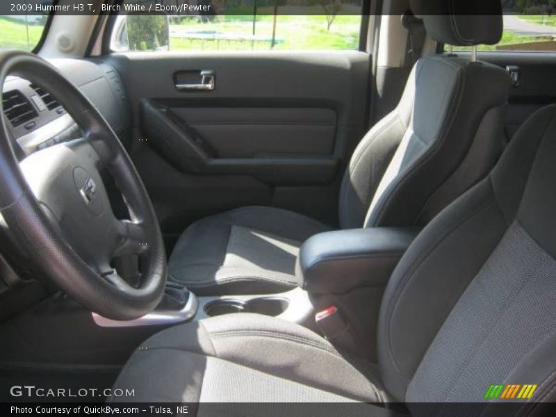 Birch White / Ebony/Pewter 2009 Hummer H3 T