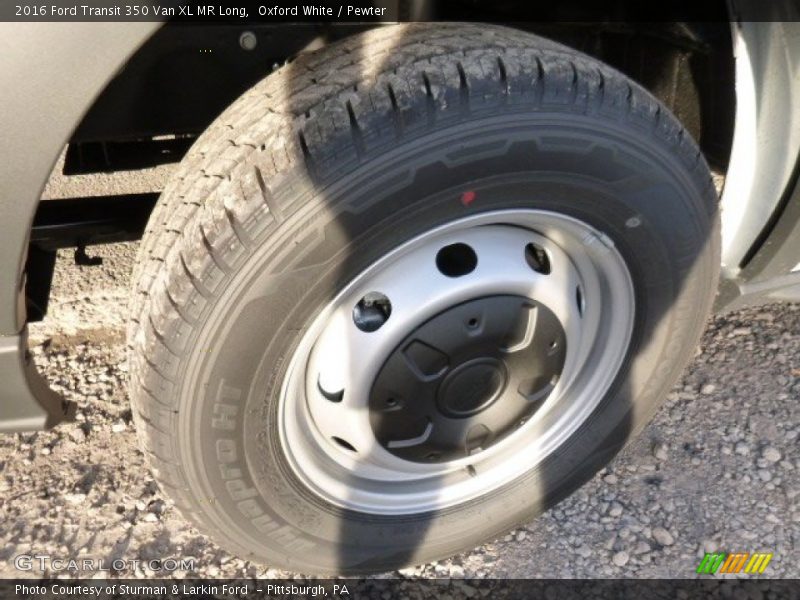 Oxford White / Pewter 2016 Ford Transit 350 Van XL MR Long