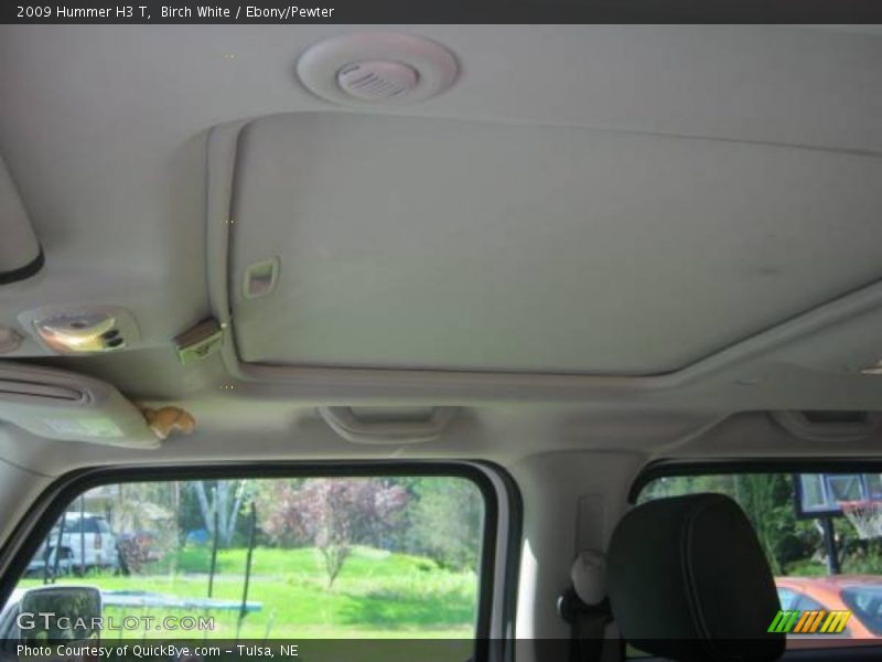 Birch White / Ebony/Pewter 2009 Hummer H3 T