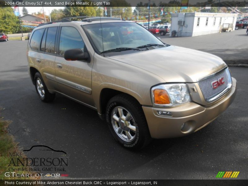 Sand Beige Metallic / Light Tan 2004 GMC Envoy SLT 4x4