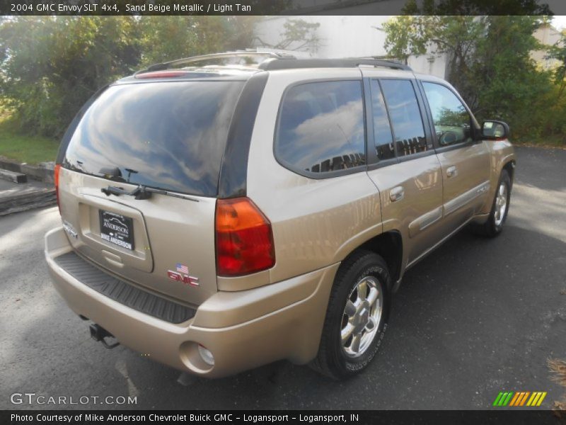 Sand Beige Metallic / Light Tan 2004 GMC Envoy SLT 4x4