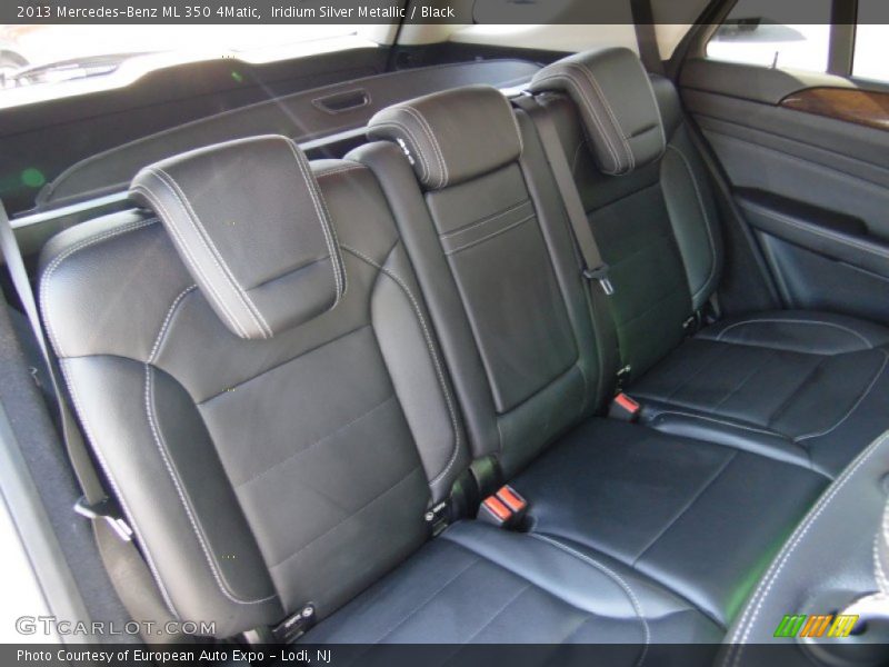 Iridium Silver Metallic / Black 2013 Mercedes-Benz ML 350 4Matic