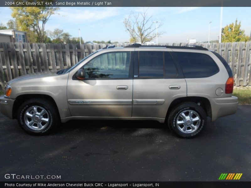 Sand Beige Metallic / Light Tan 2004 GMC Envoy SLT 4x4