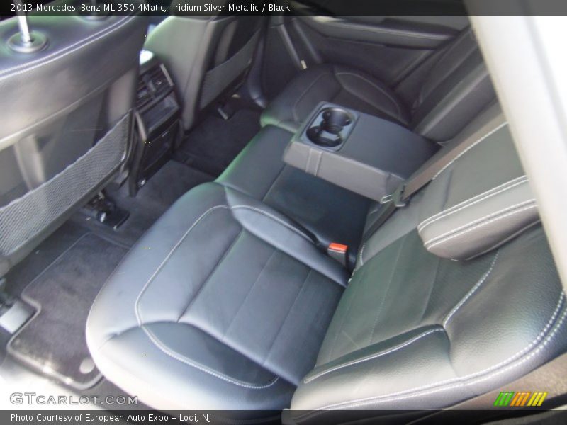 Iridium Silver Metallic / Black 2013 Mercedes-Benz ML 350 4Matic