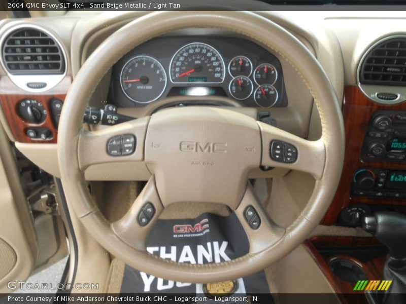 Sand Beige Metallic / Light Tan 2004 GMC Envoy SLT 4x4