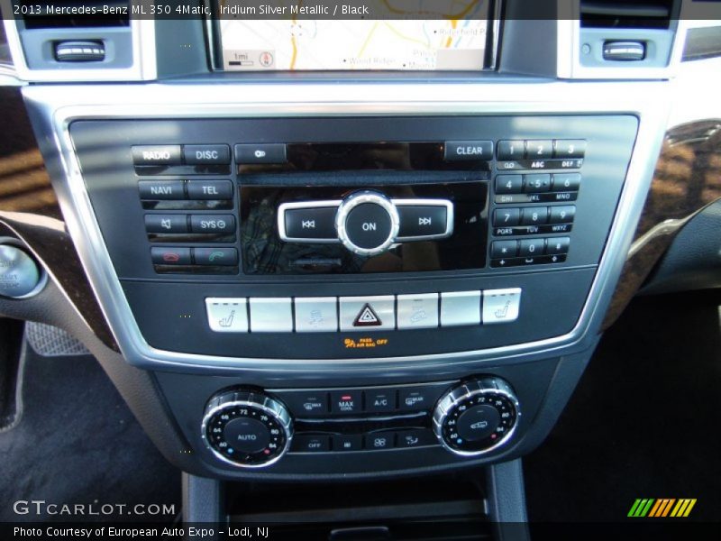 Iridium Silver Metallic / Black 2013 Mercedes-Benz ML 350 4Matic