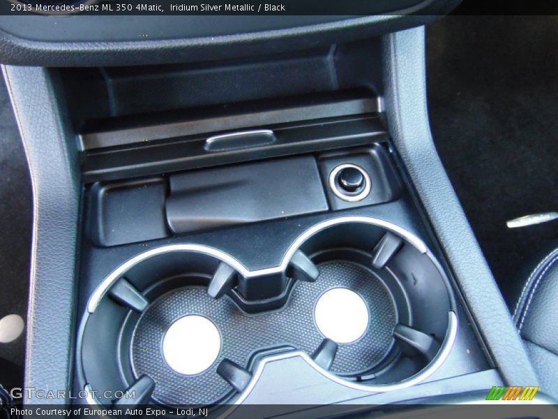 Iridium Silver Metallic / Black 2013 Mercedes-Benz ML 350 4Matic