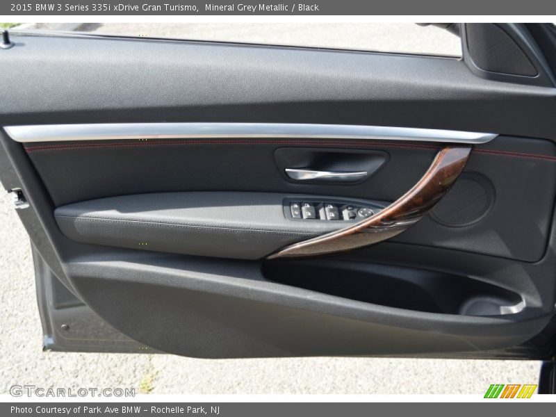 Mineral Grey Metallic / Black 2015 BMW 3 Series 335i xDrive Gran Turismo