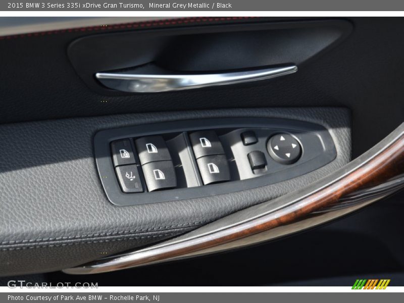 Mineral Grey Metallic / Black 2015 BMW 3 Series 335i xDrive Gran Turismo