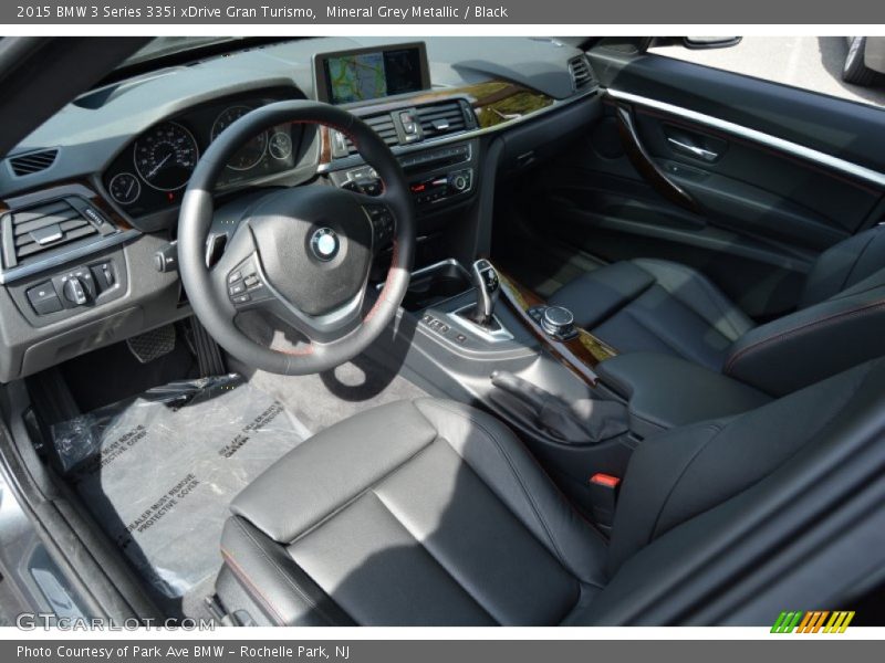 Black Interior - 2015 3 Series 335i xDrive Gran Turismo 