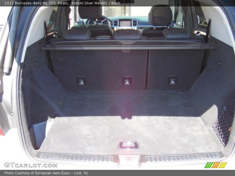 Iridium Silver Metallic / Black 2013 Mercedes-Benz ML 350 4Matic