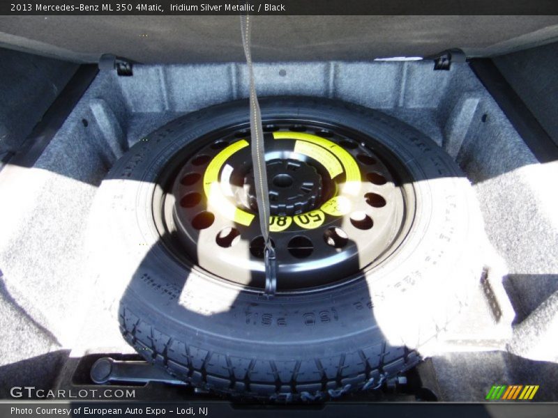 Iridium Silver Metallic / Black 2013 Mercedes-Benz ML 350 4Matic