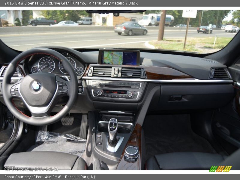 Mineral Grey Metallic / Black 2015 BMW 3 Series 335i xDrive Gran Turismo