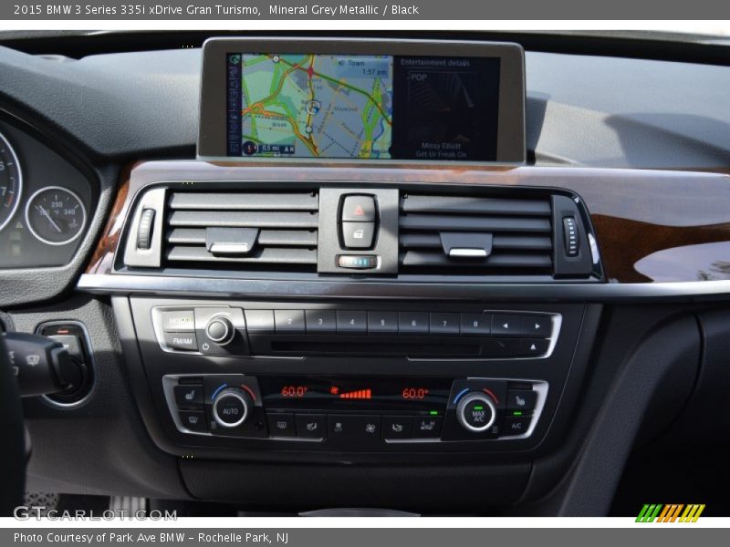 Mineral Grey Metallic / Black 2015 BMW 3 Series 335i xDrive Gran Turismo