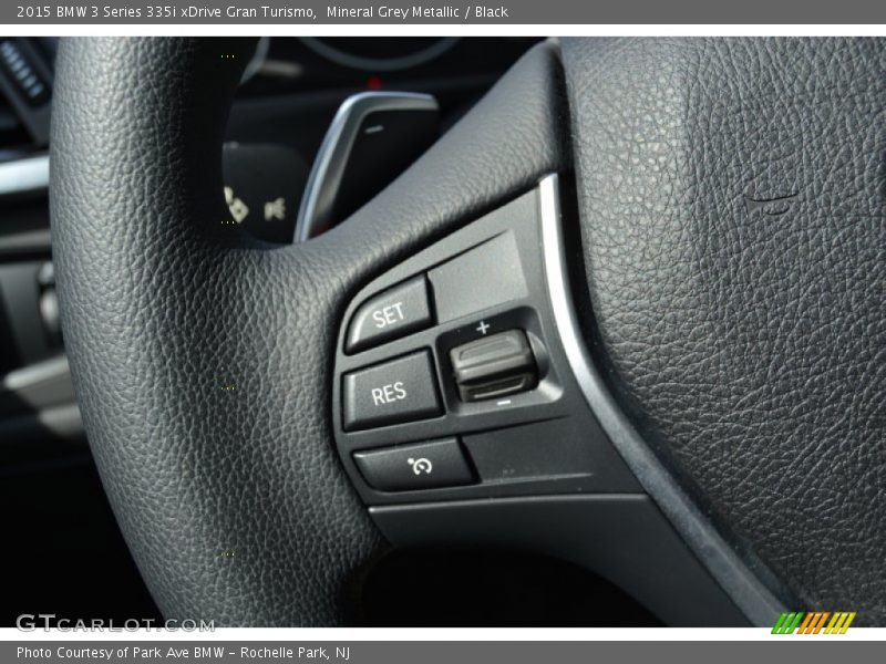 Mineral Grey Metallic / Black 2015 BMW 3 Series 335i xDrive Gran Turismo