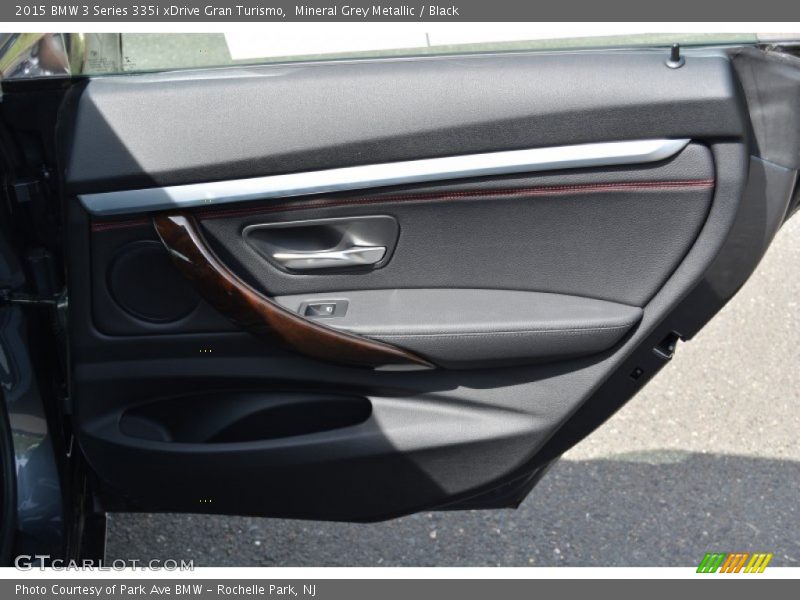 Mineral Grey Metallic / Black 2015 BMW 3 Series 335i xDrive Gran Turismo