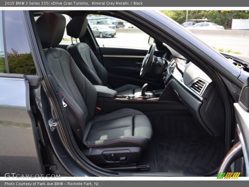 Mineral Grey Metallic / Black 2015 BMW 3 Series 335i xDrive Gran Turismo