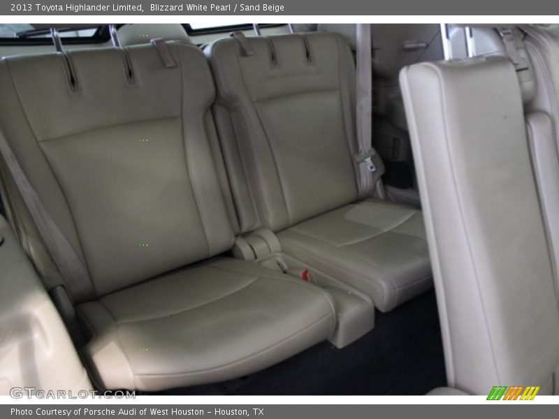 Blizzard White Pearl / Sand Beige 2013 Toyota Highlander Limited