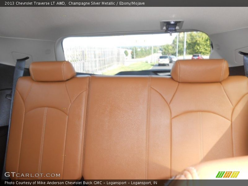 Champagne Silver Metallic / Ebony/Mojave 2013 Chevrolet Traverse LT AWD