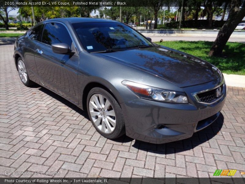 Front 3/4 View of 2010 Accord EX-L V6 Coupe