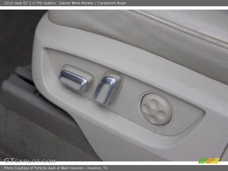 Glacier White Metallic / Cardamom Beige 2013 Audi Q7 3.0 TFSI quattro