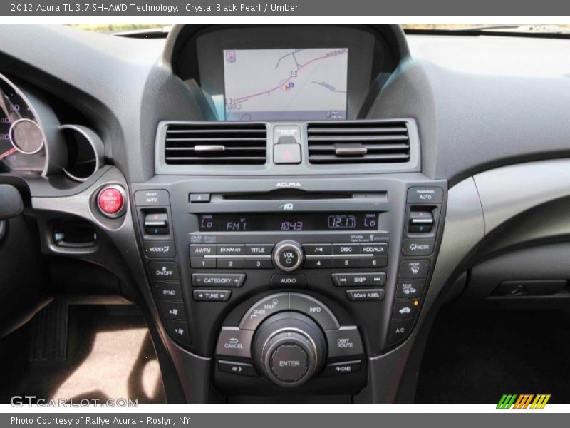 Crystal Black Pearl / Umber 2012 Acura TL 3.7 SH-AWD Technology