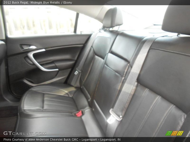 Midnight Blue Metallic / Ebony 2012 Buick Regal