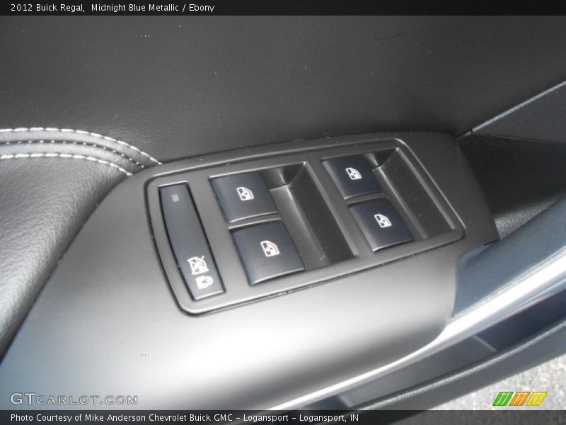 Midnight Blue Metallic / Ebony 2012 Buick Regal