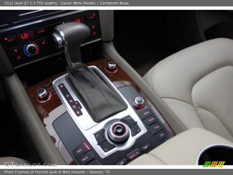 Glacier White Metallic / Cardamom Beige 2013 Audi Q7 3.0 TFSI quattro