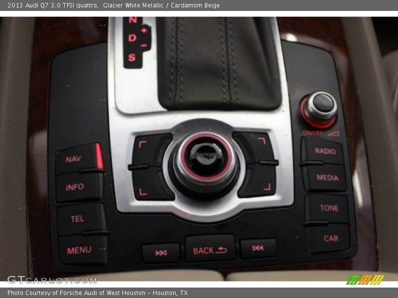 Glacier White Metallic / Cardamom Beige 2013 Audi Q7 3.0 TFSI quattro