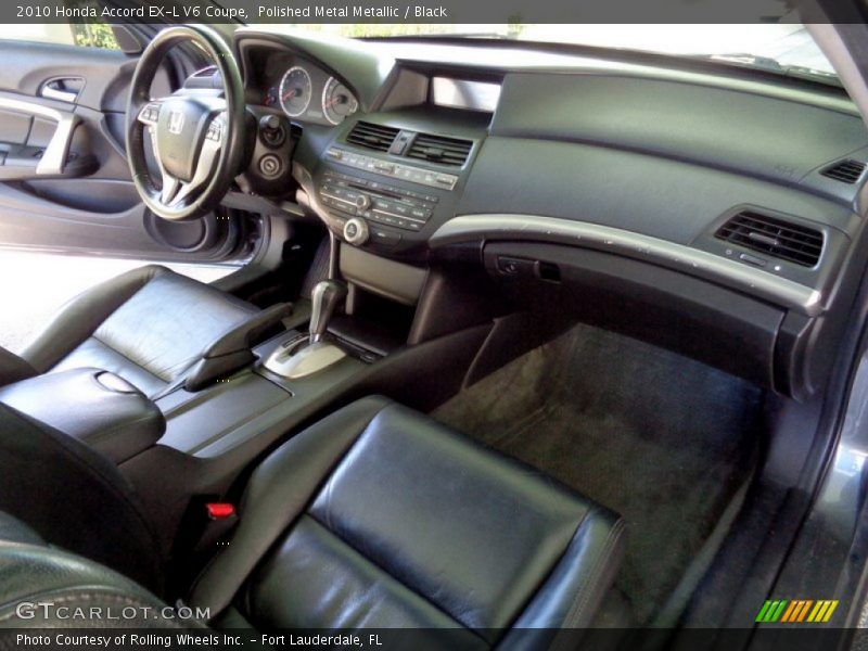 Dashboard of 2010 Accord EX-L V6 Coupe