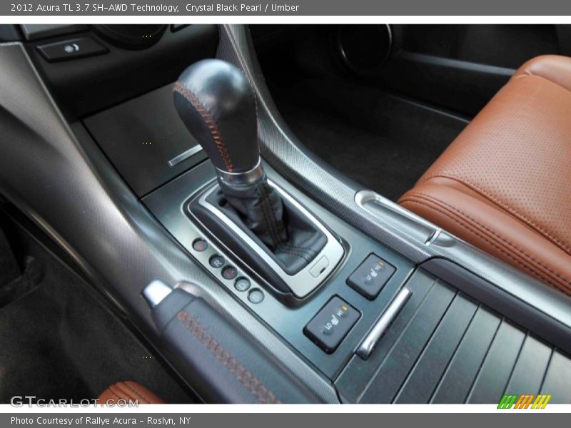 Crystal Black Pearl / Umber 2012 Acura TL 3.7 SH-AWD Technology