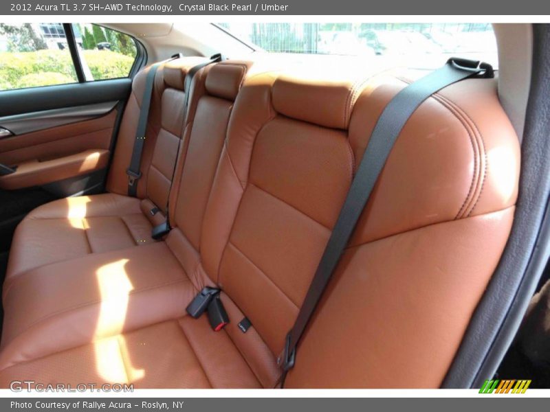 Crystal Black Pearl / Umber 2012 Acura TL 3.7 SH-AWD Technology