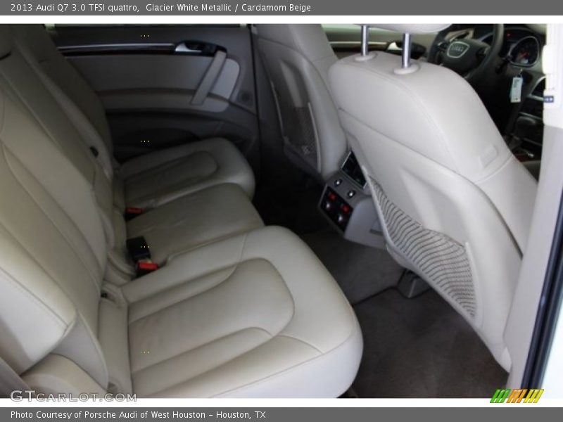 Glacier White Metallic / Cardamom Beige 2013 Audi Q7 3.0 TFSI quattro