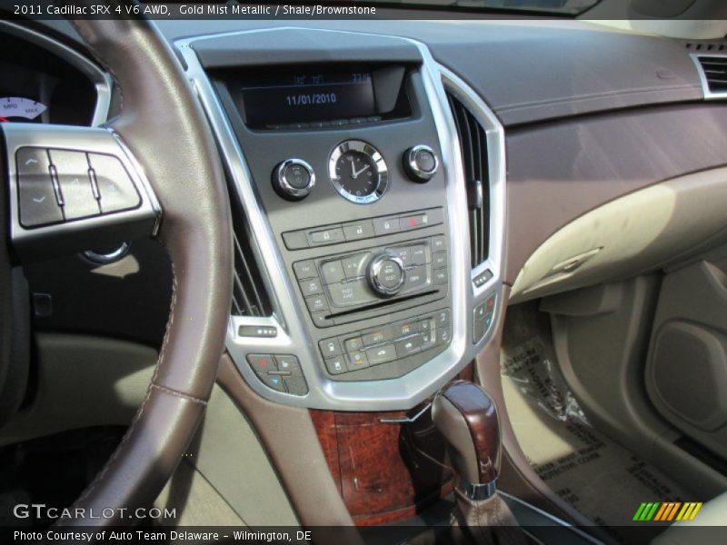 Gold Mist Metallic / Shale/Brownstone 2011 Cadillac SRX 4 V6 AWD