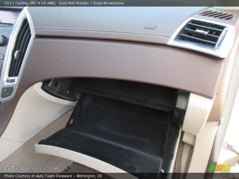 Gold Mist Metallic / Shale/Brownstone 2011 Cadillac SRX 4 V6 AWD