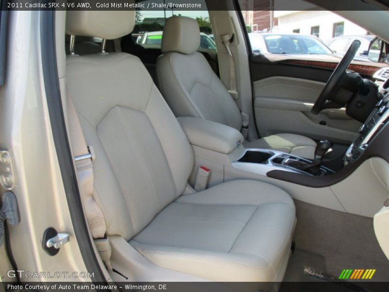 Gold Mist Metallic / Shale/Brownstone 2011 Cadillac SRX 4 V6 AWD